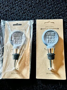 DEMDACO " Cheers to You "  Bottle Stopper